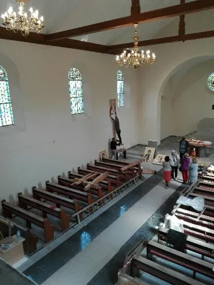 widok z chóru